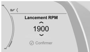 CADILLAC CT4 (2025) - Commande de lancement personnalisée (selon l'équipement) - 2