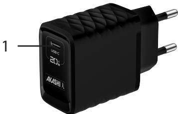 Akashi ALTACQC20TCBK - SYMBOLES UTILISES - 7