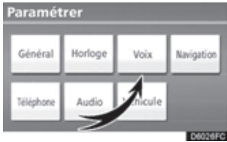 TOYOTA 4runner (2010) - Paramètres de voix - 2
