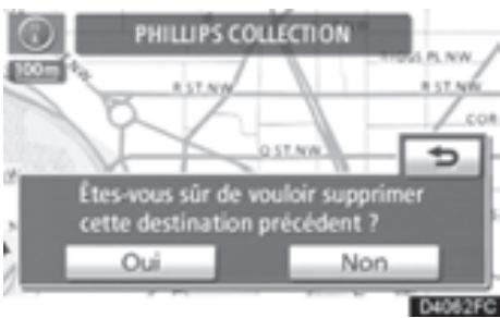 TOYOTA 4runner (2010) - — Suppression des destinations précédentes - 3