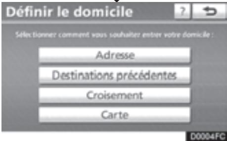 TOYOTA 4runner (2010) - — Enregistrement de votre domicile - 4