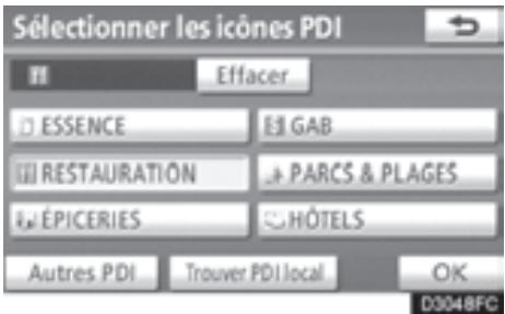 TOYOTA 4runner (2010) - - Sélection des PDI à afficher - 1