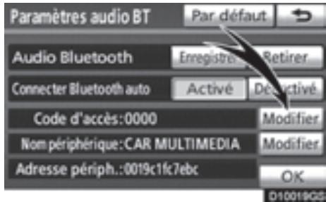 TOYOTA 4runner (2010) - Changement du code d'accès - 1