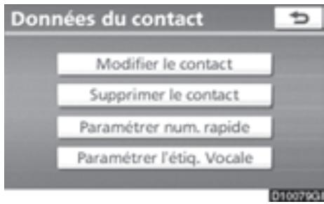 TOYOTA 4runner (2010) - — Paramétrage des numérios de composition abrégée - 15