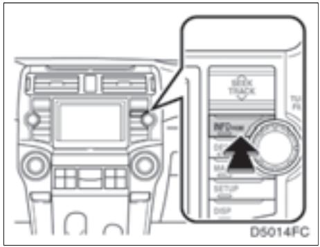 TOYOTA 4runner (2010) - — Remplacement du DVD-ROM de la carte - 1