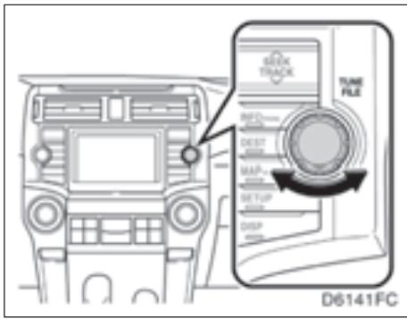 TOYOTA 4runner (2010) - Inversion du sens de lecture: - 1
