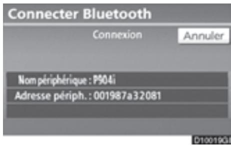 TOYOTA 4runner (2010) - Sélectionné le téléphone à connecter. - 1