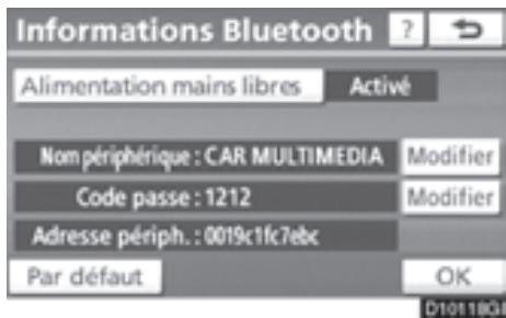 TOYOTA 4runner (2010) - Effleurez la touche "OK". - 2