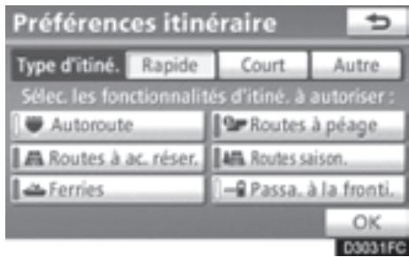 TOYOTA 4runner (2010) - Effleurez la touche "Ppréférences". - 1