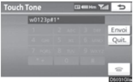 TOYOTA 4runner (2010) - — Parler au téléphone Bluetooth® - 3