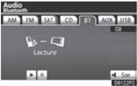 TOYOTA 4runner (2010) - Lecture de musique Bluetooth® - 2