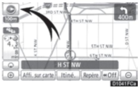 TOYOTA 4runner (2010) - Orientation de la carte - 2