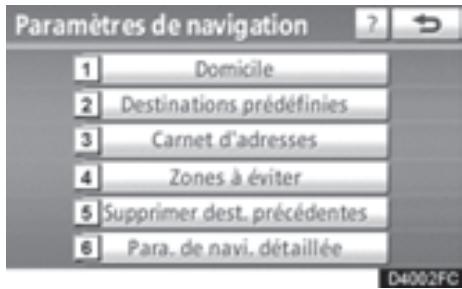 TOYOTA 4runner (2010) - Paramètres de navigation — - 3