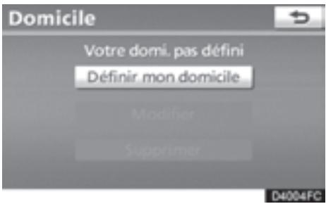TOYOTA 4runner (2010) - — Définition de la “Domicile” - 2