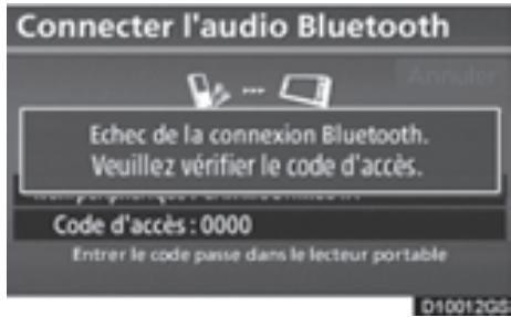TOYOTA 4runner (2010) - — Paramétrage du lecteur audio Bluetooth® - 5