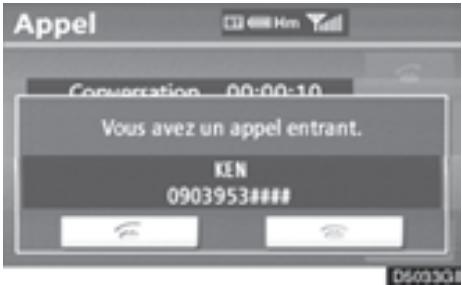 TOYOTA 4runner (2010) - - Interruption d'un appel - 1