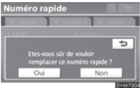 TOYOTA 4runner (2010) - — Paramétrage des numérios de composition abrégée - 8