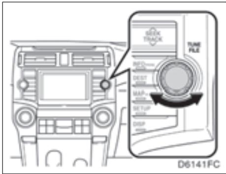 TOYOTA 4runner (2010) - Affichage du numero d'identification de la radio - 2