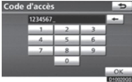 TOYOTA 4runner (2010) - Changement du code d'accès - 2