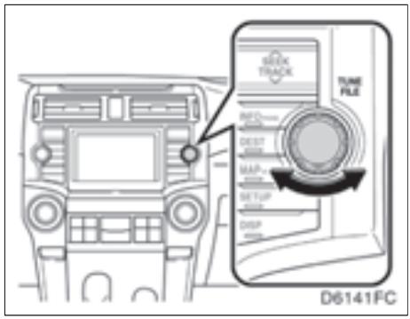 TOYOTA 4runner (2010) - — Fonctionnement de la radio - 2