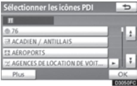 TOYOTA 4runner (2010) - Sélectionnez les catégories de PDI désirées. - 1