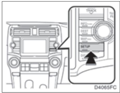 TOYOTA 4runner (2010) - Paramètres de voix - 1