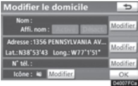 TOYOTA 4runner (2010) - — Définition de la “Domicile” - 5