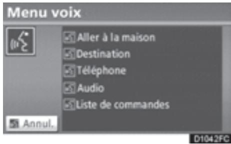 TOYOTA 4runner (2010) - Appuyez sur la touche de communication. - 1