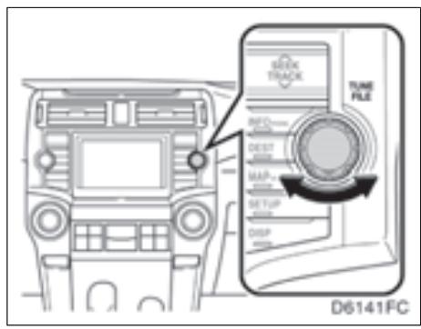 TOYOTA 4runner (2010) - SELECTION D'UN FICHIER - 1