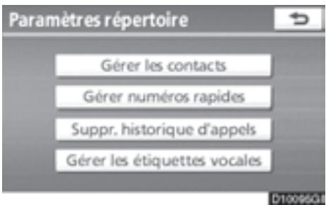 TOYOTA 4runner (2010) - — Réglage de l'étiquette vocale - 1