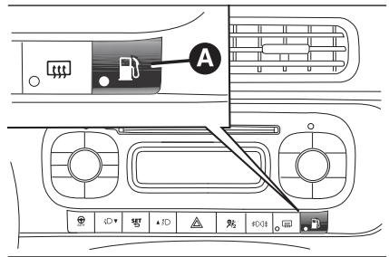 FIAT Panda 3 (2012) - SÉLECTION DU TYPE D'ALIMENTATION ESSENCE/LPG - 3