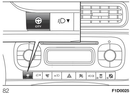 FIAT Panda 3 (2012) - ACTIVATION/ DÉSACTIVATION FONCTION CITY - 1