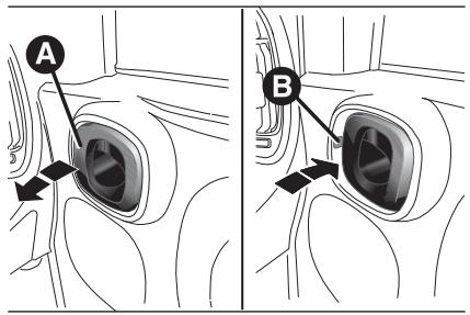 FIAT Panda 3 (2012) - VERROUILLAGE/ DÉVERROUILLAGE DES PORTES DEPUIS L'INTÉRIEUR - 1