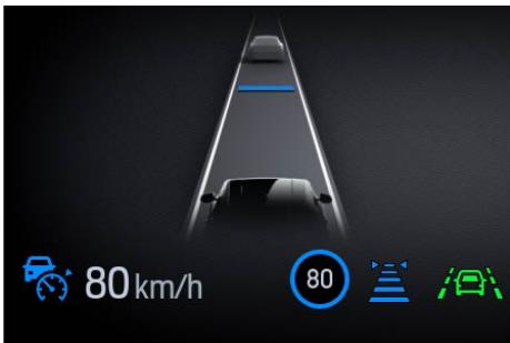 FORD Explorer (2023) - TÉMOINS DE L'ASSISTANCE VITESSE PRÉDICTIVE - 1