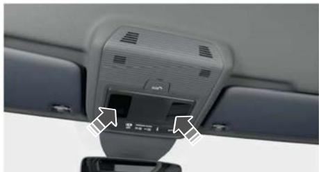 FORD Explorer (2023) - ACTIVATION ET DÉSACTIVATION DES ÉCLAIRAGES INTÉRIEURS AVANT - 1