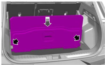 FORD Explorer (2023) - Division du coffre à bagages - 1