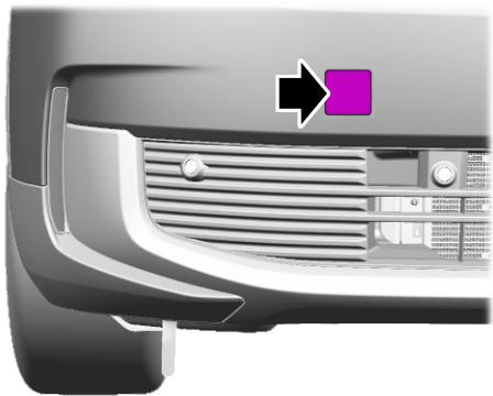 FORD Explorer (2023) - ACCÈS AU POINT DE REMORQUAGE AVANT - 1