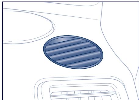 Maserati Quattroporte (2008-2012) - Bouche à diffusion fixe - 2