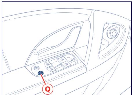 Maserati Quattroporte (2008-2012) - Système Easy entry/exit - 2