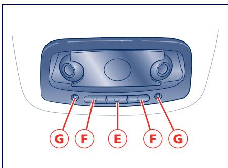 Maserati Quattroporte (2008-2012) - Plafonnier arrête - 1