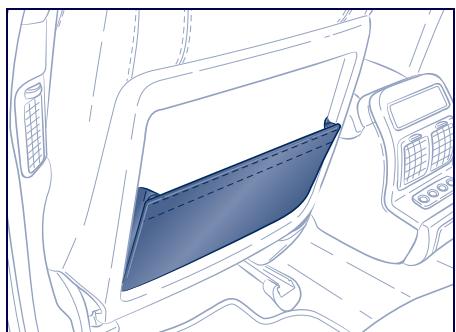 Maserati Quattroporte (2008-2012) - Poches sièges - 3