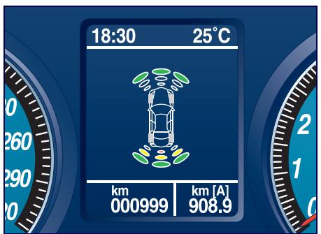 Maserati Quattroporte (2008-2012) - Capeurs de stationnement - 2