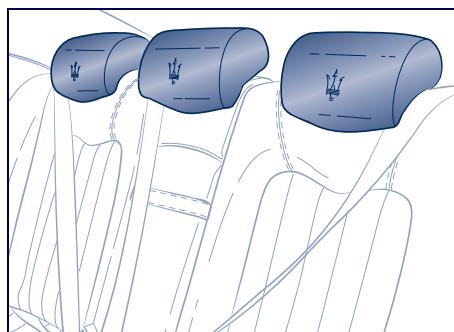 Maserati Quattroporte (2008-2012) - Appuis-tête - 2