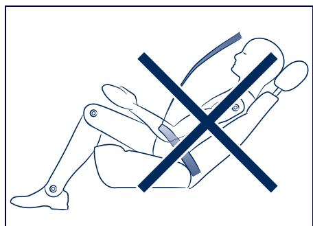 Maserati Quattroporte (2008-2012) - Avertissements généraux sur l'utilisation des ceintures de sécurité - 8