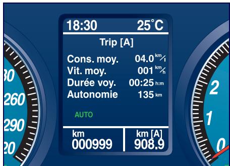Maserati Quattroporte (2008-2012) - Page d'écran comport - 1