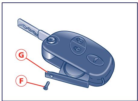 Maserati Quattroporte (2008-2012) - Remplacement des batteries de la commande à distance - 2