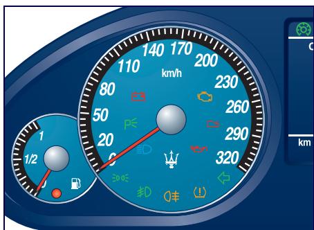 Maserati Quattroporte (2008-2012) - Compte-tours - 2