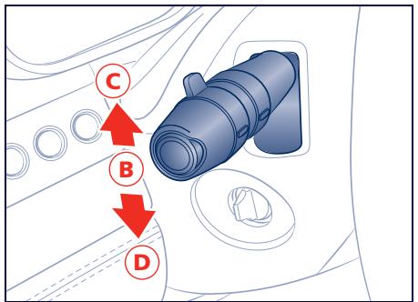 Maserati Quattroporte (2008-2012) - Appel de phares - 1