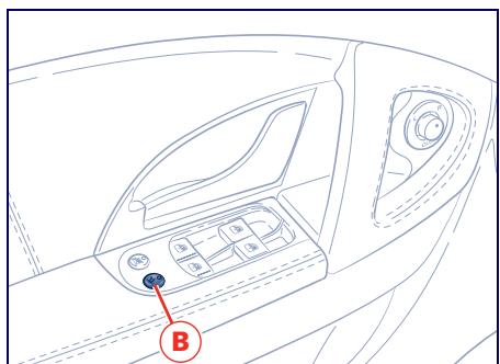 Maserati Quattroporte (2008-2012) - Système Easy entry/exit - 1