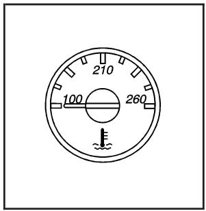 CHEVROLET Express (2008) - Indicateur de température du liquide de refroidissement du moteur - 1